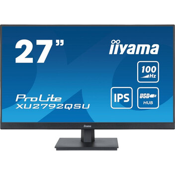 Monitor iiyama 27″ 2560x1440 100Hz IPS FreeSync Altavoces USB VESA Monitor iiyama 27″ 2560x1440 100Hz IPS FreeSync Altavoces USB VESA