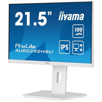Monitor iiyama ProLite XUB2292HSU-W6 21.5" IPS FullHD 100Hz USB-A Altavoces Altura Ajustable