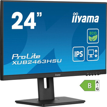 Monitor iiyama ProLite XUB2463HSU-B1 23.8" FullHD 100Hz IPS 3ms FreeSync Altavoces USB Monitor iiyama ProLite XUB2463HSU-B1 23.8" FullHD 100Hz IPS 3ms FreeSync Altavoces USB