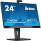 Iiyama ProLite XUB2490HSUC-B5 23.8" LED IPS FullHD Webcam Iiyama ProLite XUB2490HSUC-B5 23.8" LED IPS FullHD Webcam