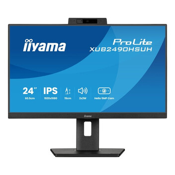 Monitor iiyama XUB2490HSUH-B2 24" IPS FullHD 100Hz Altavoces FreeSync Webcam