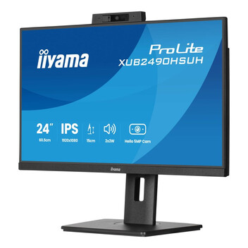 Monitor iiyama XUB2490HSUH-B2 24" IPS FullHD 100Hz Altavoces FreeSync Webcam
