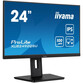 Monitor iiyama ProLite XUB2492QSU-B1 23.8" IPS QHD 100Hz Altura Ajustable Altavoces Adaptive Sync