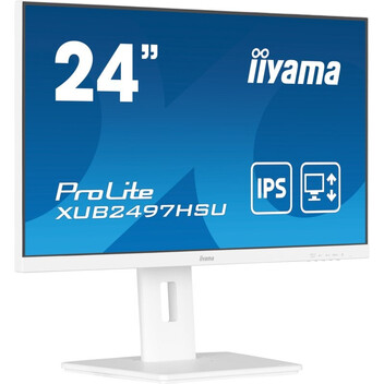 Monitor iiyama 24″ 1080p 100Hz IPS Altura Ajustable Hub USB Blanco Altavoces Monitor iiyama 24″ 1080p 100Hz IPS Altura Ajustable Hub USB Blanco Altavoces