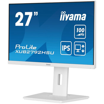 Monitor iiyama ProLite XUB2792HSU-W6 27" IPS FullHD 100Hz USB-A Altavoces Altura Ajustable