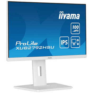 Monitor iiyama ProLite XUB2792HSU-W6 27" IPS FullHD 100Hz USB-A Altavoces Altura Ajustable