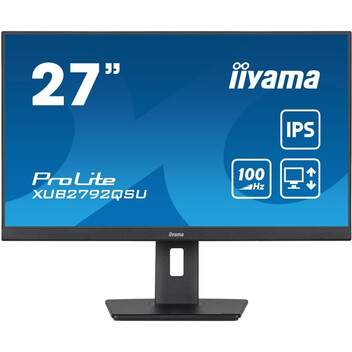 Monitor iiyama ProLite XUB2792QSU-B6 27" LED IPS QHD 100Hz Altavoces Altura Ajustable