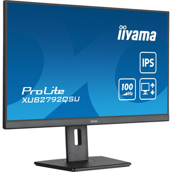 Monitor iiyama ProLite XUB2792QSU-B6 27" LED IPS QHD 100Hz Altavoces Altura Ajustable