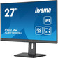 Monitor iiyama ProLite XUB2792QSU-B6 27" LED IPS QHD 100Hz Altavoces Altura Ajustable