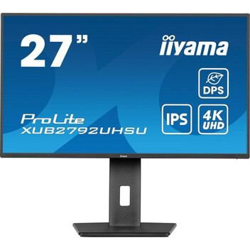 Monitor iiyama ProLite XUB2792UHSU-B6 27" IPS 4K 100Hz USB-C Altavoces Altura Ajustable Monitor iiyama ProLite XUB2792UHSU-B6 27" IPS 4K 100Hz USB-C Altavoces Altura Ajustable