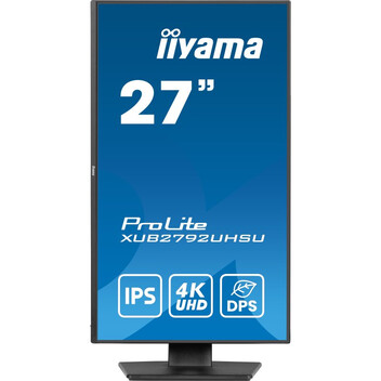 Monitor iiyama ProLite XUB2792UHSU-B6 27" IPS 4K 100Hz USB-C Altavoces Altura Ajustable Monitor iiyama ProLite XUB2792UHSU-B6 27" IPS 4K 100Hz USB-C Altavoces Altura Ajustable