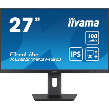 Monitor iiyama XUB2793HSU-B7 27" IPS FullHD 100Hz Altura Ajustable Altavoces