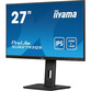 Monitor iiyama ProLite XUB2793QS-B7 27" IPS QHD 100Hz Altavoces Altura Ajustable