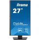 Monitor iiyama 27″ WQHD 100Hz IPS AdaptiveSync Altura Ajustable Altavoces USB HDMI DP