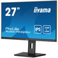 Monitor iiyama 27″ WQHD 100Hz IPS AdaptiveSync Altura Ajustable Altavoces USB HDMI DP