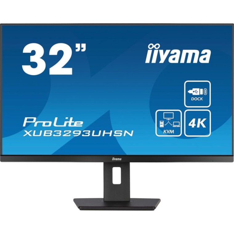 Iiyama ProLite XUB3293UHSN-B5 31.5" LED IPS UltraHD 4K USB-C