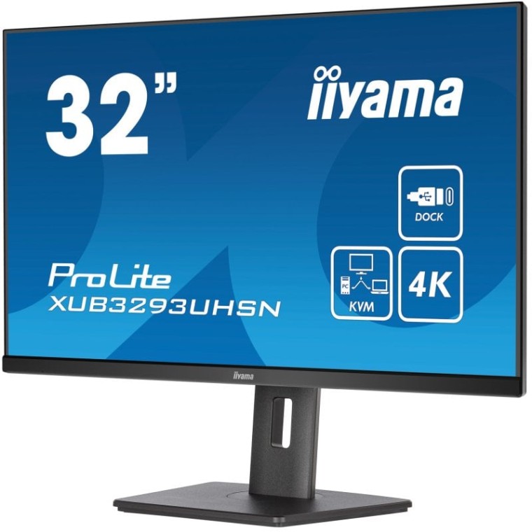 Iiyama ProLite XUB3293UHSN-B5 31.5" LED IPS UltraHD 4K USB-C