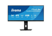 Monitor iiyama ProLite XUB3493WQSU-B6 34" IPS UltraWide QHD 120Hz HDR Altura Regulable FreeSync