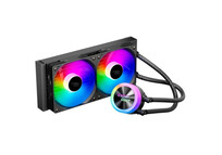 Refrigerador líquido Keep Out XWC-240 ARGB 2x12cm Aluminio compatibles Intel/AMD Refrigerador líquido Keep Out XWC-240 ARGB 2x12cm Aluminio compatibles Intel/AMD