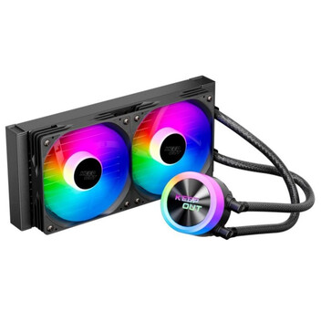Refrigerador líquido Keep Out XWC-240 ARGB 2x12cm Aluminio compatibles Intel/AMD Refrigerador líquido Keep Out XWC-240 ARGB 2x12cm Aluminio compatibles Intel/AMD