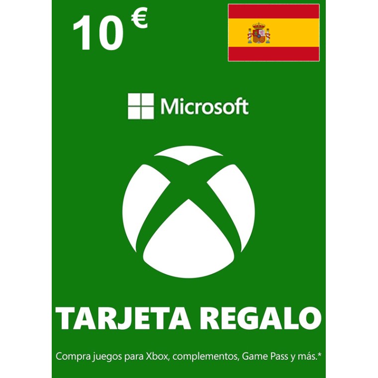 Tarjeta Regalo Xbox 10€ Euros (España)