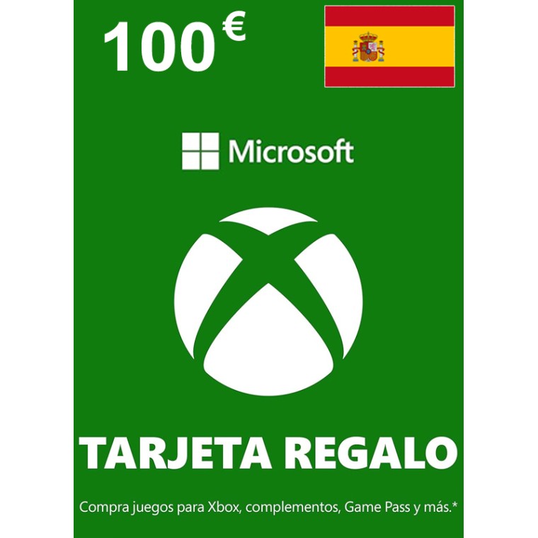 Tarjeta Regalo Xbox 100€ Euros (España)