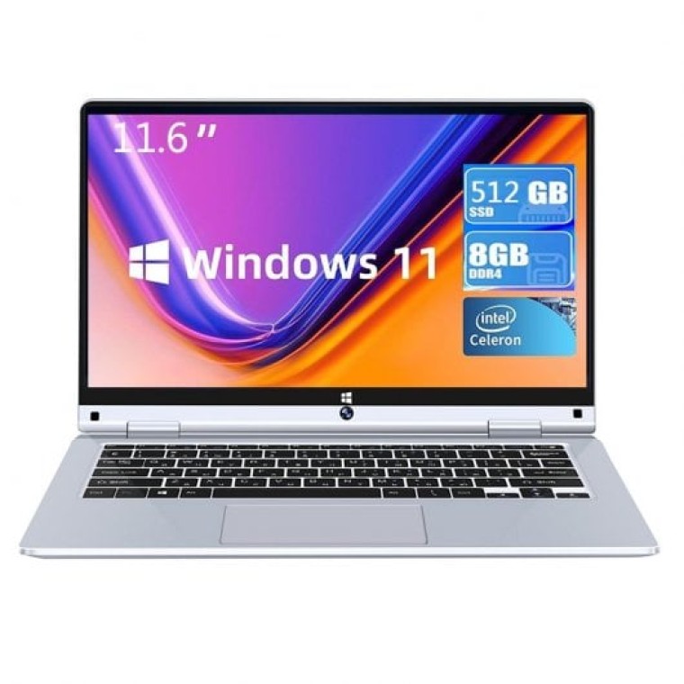 Vanwin Notebook Intel Celeron N4020C/8gb/512GB SSD/11.6"