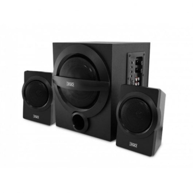 3Go Y750 Altavoces 2.1 Bluetooth 42W Negros