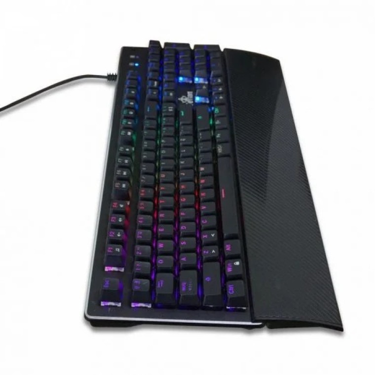 Yeyian Flare Serie 2000 Teclado Gaming Mecánico RGB Switch Azul