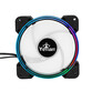 Yeyian Typhoon LII Master Kit 3 Ventiladores ARGB 120mm Negros + 2 Tiras LED ARGB + Controladora Yeyian Typhoon LII Master Kit 3 Ventiladores ARGB 120mm Negros + 2 Tiras LED ARGB + Controladora