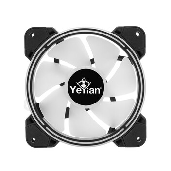 Yeyian Typhoon LII Master Kit 3 Ventiladores ARGB 120mm Negros + 2 Tiras LED ARGB + Controladora Yeyian Typhoon LII Master Kit 3 Ventiladores ARGB 120mm Negros + 2 Tiras LED ARGB + Controladora