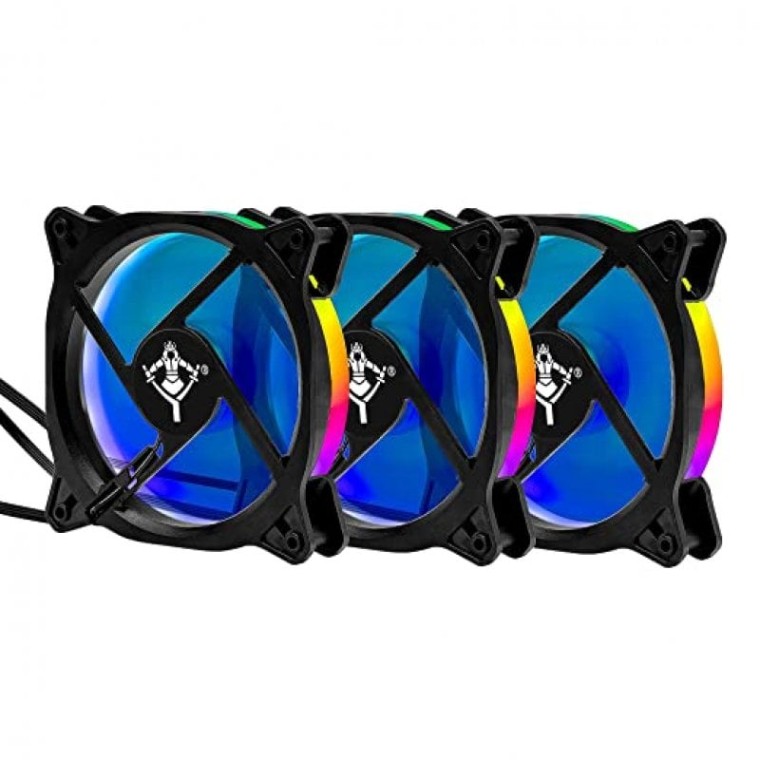 Yeyian Typhoon Kit de 3 Ventiladores ARGB 120mm