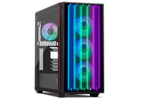 Torre PC Yeyian Mirage S Mid Tower Cristal Templado ARGB USB-C 3.2 Negra