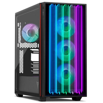 Torre PC Yeyian Mirage S Mid Tower Cristal Templado ARGB USB-C 3.2 Negra