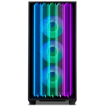 Torre PC Yeyian Mirage S Mid Tower Cristal Templado ARGB USB-C 3.2 Negra