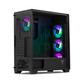 Torre PC Yeyian Phoenix Mesh Mid Tower ARGB USB-C Negra Torre PC Yeyian Phoenix Mesh Mid Tower ARGB USB-C Negra