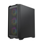 Torre PC Caja PC Gaming Yeyian VAULT YCM-APVAU-G1 ATX Cristal Templado Acero Negro 4 Ventiladores Torre PC Caja PC Gaming Yeyian VAULT YCM-APVAU-G1 ATX Cristal Templado Acero Negro 4 Ventiladores