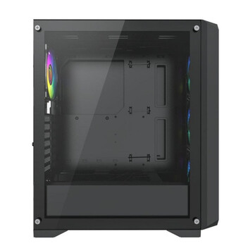 Torre PC Caja PC Gaming Yeyian VAULT YCM-APVAU-G1 ATX Cristal Templado Acero Negro 4 Ventiladores Torre PC Caja PC Gaming Yeyian VAULT YCM-APVAU-G1 ATX Cristal Templado Acero Negro 4 Ventiladores