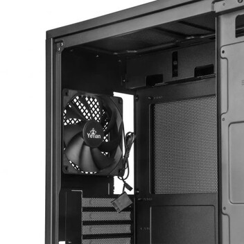 Yeyian Hussar Plus ATX Cristal Templado USB 3.2 Negra Yeyian Hussar Plus ATX Cristal Templado USB 3.2 Negra