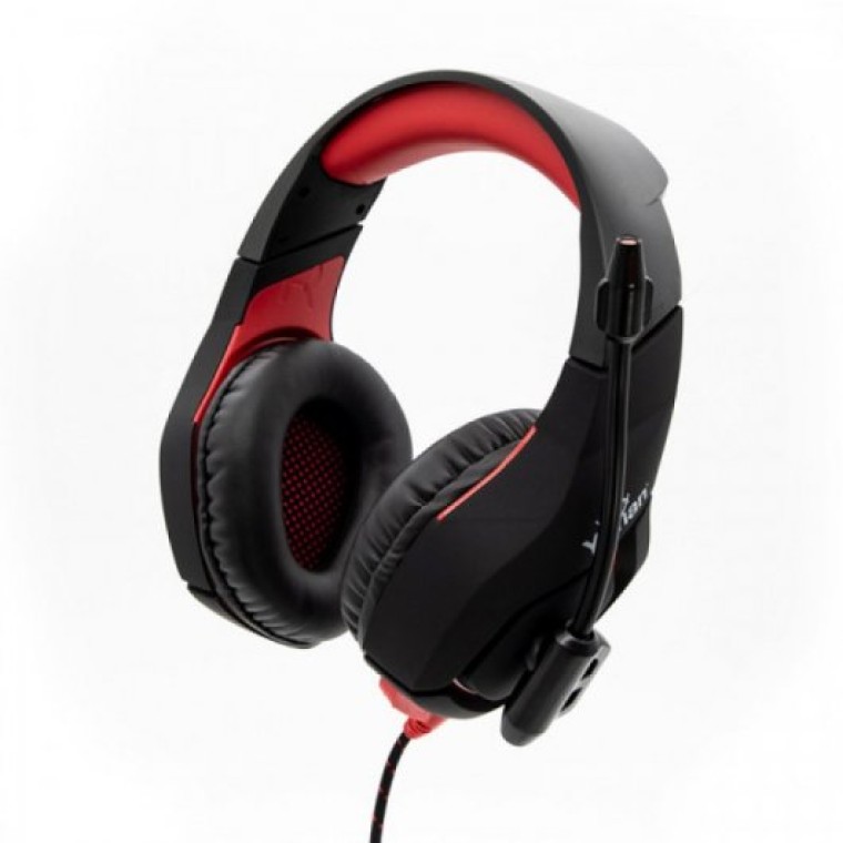 Yeyian Wicked 3000 Auriculares Gaming Negro/Rojo