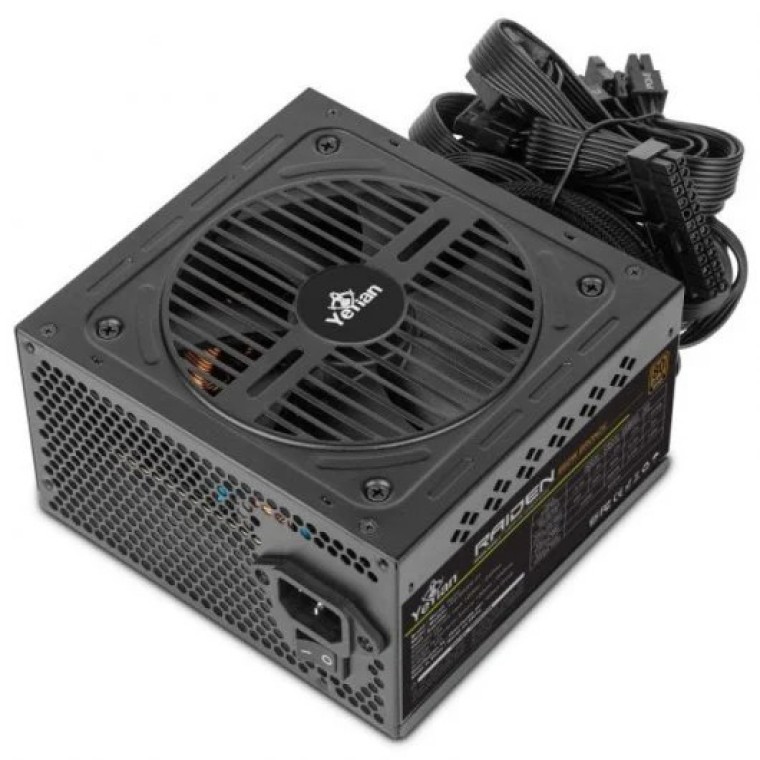 Yeyian Raiden 650W 80 Plus Bronce Fuente de Alimentación