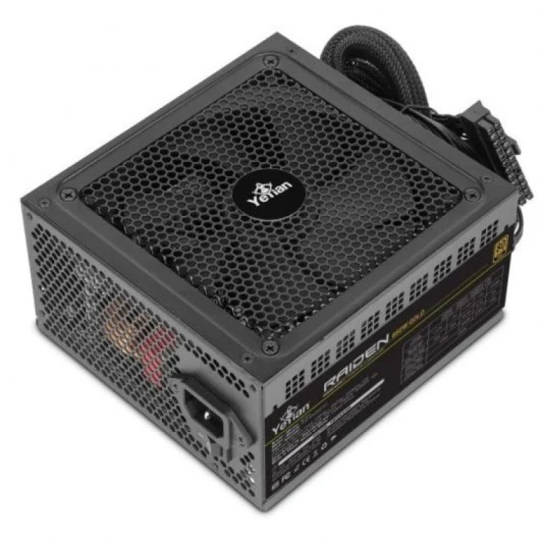 Yeyian Raiden 650W 80 Plus Gold Fuente de Alimentación Semi Modular