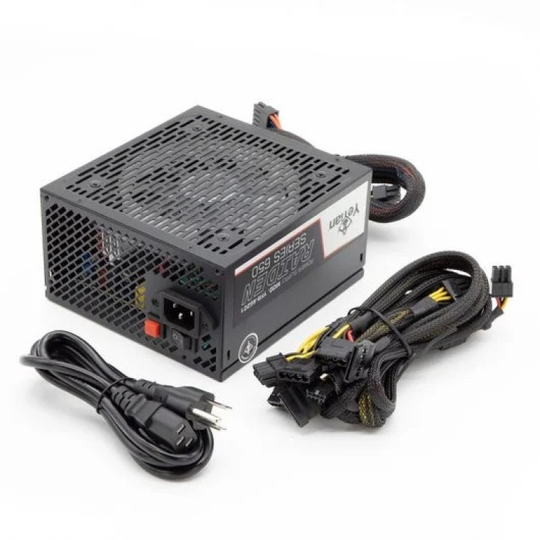 Yeyian Raiden Series RGB 650W 80 Plus Bronze Semi Modular