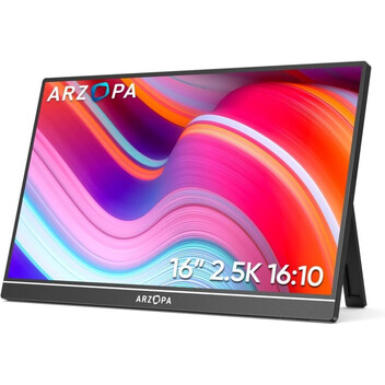 Monitor Arzopa Z1RC 16" LED IPS QHD 2.5K FreeSync USB-C
