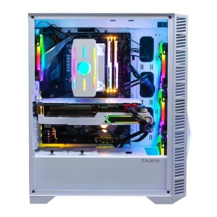 Zalman Z3 Iceberg RGB E-ATX Cristal Templado USB 3.0 Blanca