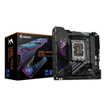 Placa Base Gigabyte Z890I AORUS Ultra LGA 1851 mini ITX Thunderbolt 4 Wi-Fi 7 2.5GbE DDR5 Placa Base Gigabyte Z890I AORUS Ultra LGA 1851 mini ITX Thunderbolt 4 Wi-Fi 7 2.5GbE DDR5