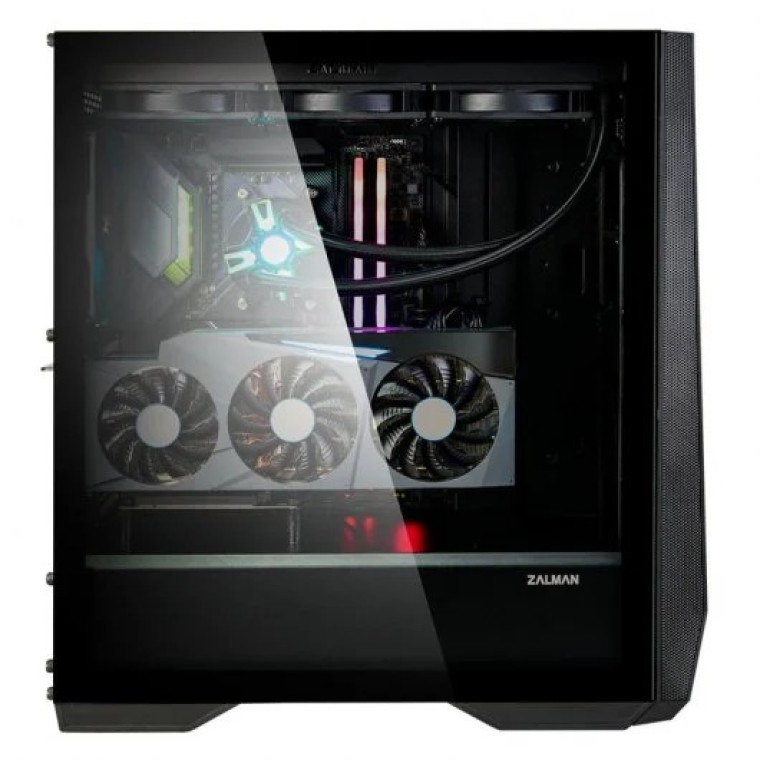 Zalman Z9 Iceberg Mid Tower Cristal Templado USB 3.2 Negra