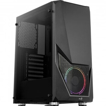 Aerocool Zauron Cristal Templado USB 3.1 RGB Negra Aerocool Zauron Cristal Templado USB 3.1 RGB Negra