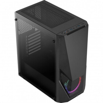 Aerocool Zauron Cristal Templado USB 3.1 RGB Negra Aerocool Zauron Cristal Templado USB 3.1 RGB Negra