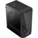 Aerocool Zauron Cristal Templado USB 3.1 RGB Negra